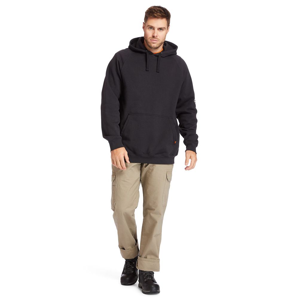 Hanorac Timberland Barbati Negrii - Pro® Big & Tall Hood Honcho Sport Hoodie - Romania - MFSCWO308